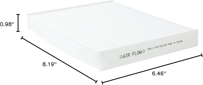 TYC Cabin Air Filter Compatible with 2014-2019 Kia Soul
