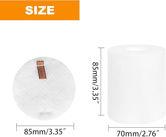 4 Foam & Felt Filters Kit Vacuum Filters Replacement Parts Compatible with Shark AI AV2501S AV2501AE RV2502AE RV2520AOUS AV2510AOUS