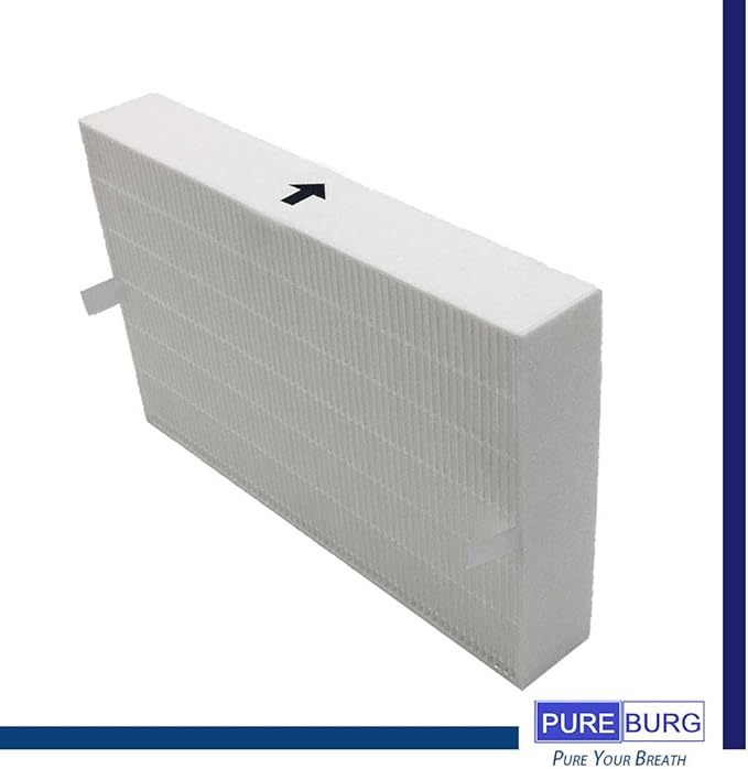 PUREBURG HPA200 Replacement True HEPA Filter Compatible with Honeywell HPA200 HPA202 HPA204 HPA250B Air Purifiers,Part # HRF-R1 HRF-R2 HRF-AP1 HRF-ARVP200