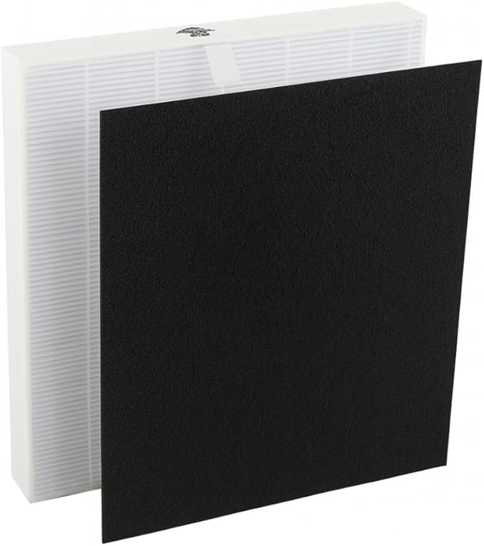 Nispira D480 Replacement Filter Set Compatible with Winix D480 Air Purifier, Replaces Part 1712-0100-00, Includes 1 HEPA Filter and 4 Carbon Filters, 1 Set