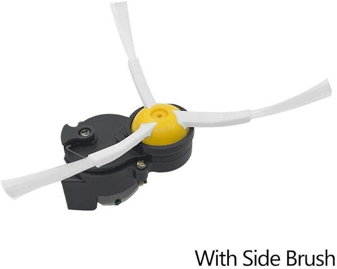 Side Brush Motor with Side Brush for iRobot Roomba 500 600 700 800 900 655 560 Replacement Parts, 1 Side Brush Motor, 1 Side Brush, 1 Screwdriver
