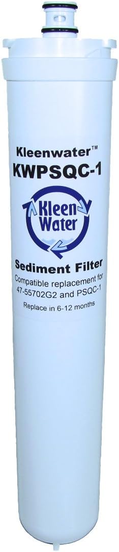 KleenWater KWPSQC-1-4-6 Water Filter Set - Sediment, Carbon Block and Lead Removal Filters Included