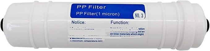 Water Purification Filter Universal Quick Connect 1um pp Cotton/UDF Cartridge Filtration for Water Purification