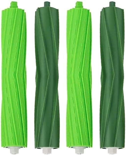 ANBOO 2 Set Replacement Rubber Roller Brushes Compatible for iRobot Roomba e i and j Series i3 i3+ i6+ i7 i7+ i8+ Plus E5 E6 E7 j7 (7150) j7+ (7550) j8 j8+ j9+ Vacuum Cleaner Accessories