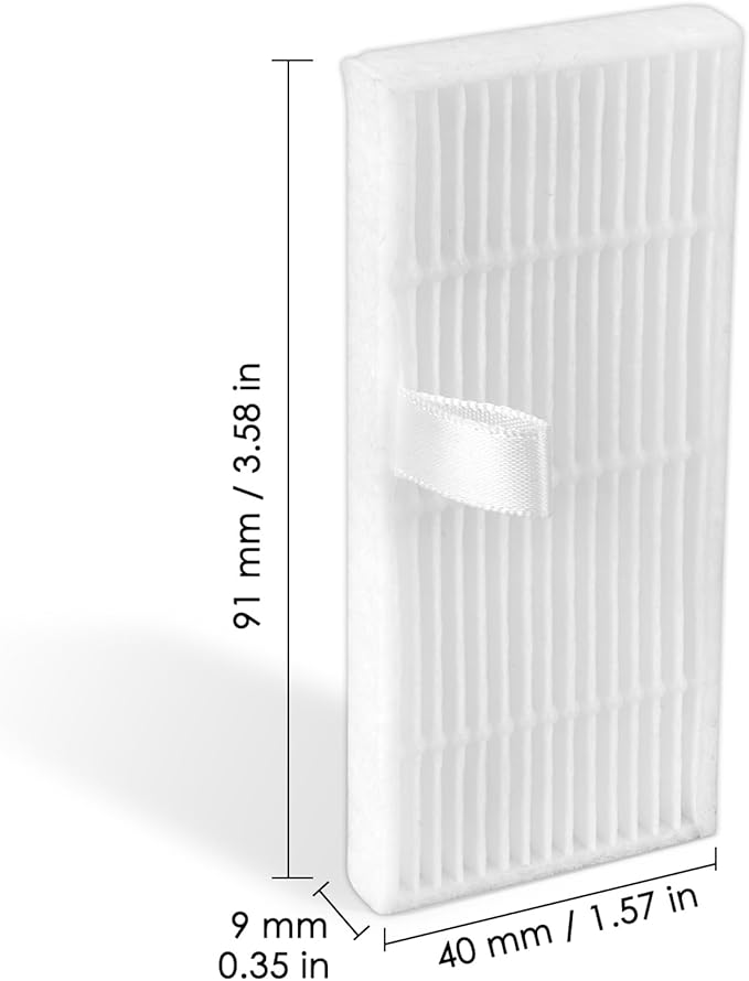 (8 Pack) C20 Omni Replacement HEPA Filters Compatible With Eufy C20 Omni Robot Vacuum, Filter Kit, Replacement Parts, Filters Accessories Kit, Vacuum Filters