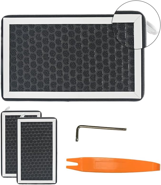 Aekegrep- Model 3/Model Y Air filter.HEPA activated carbon. Tesla Model 3 Model Y Cabin air Filter replacement accessories. 2Pack.