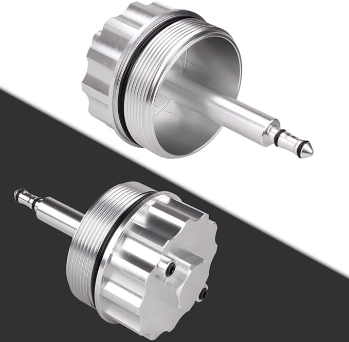 BARTOO Aluminum Oil Filter Housing Cover Cap Compatible with BMW 323 E36 323i / 328i, E46 328i, E39 523i / 528i