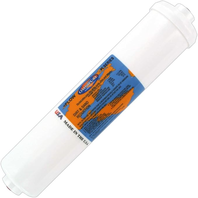 Omnipure K2505-JJ Inline Sediment 5 mic - 10 x 2 1/4 tube Filter