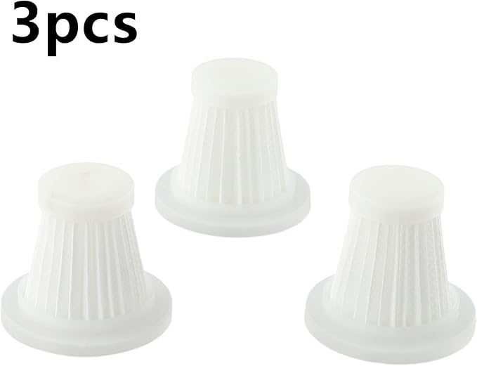 Handheld Vacuum Filter Washable Reusable Filter Element for Mini Vacuum Cleaner Compatible with Handheld Cordless Vacuum (3 PACK)