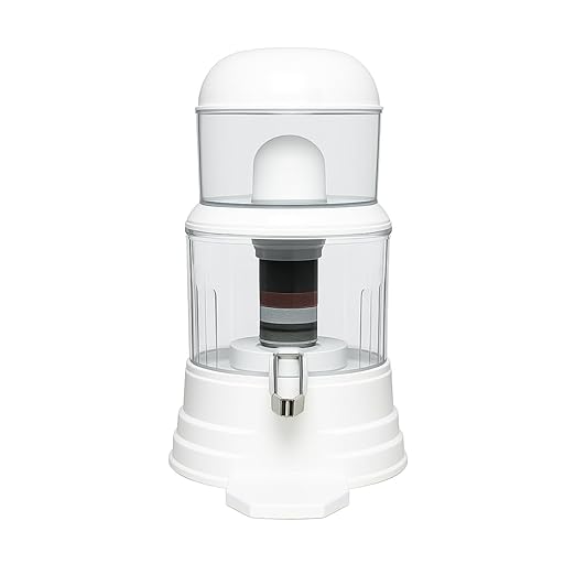 Nispira Super Mineral Water Purifier Tower System Filter 12L 3-Gallon Household Economical Drinking Pot Water Dispenser