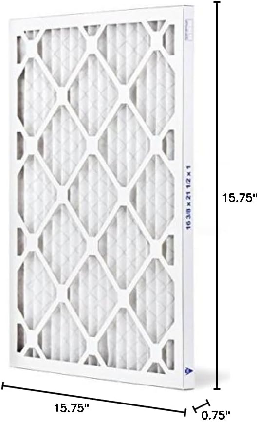 AIRx Filters 16.5x21.5x1 Air Filter MERV 11 Pleated HVAC AC Furnace Air Filter, Allergy 6-Pack, Made in the USA