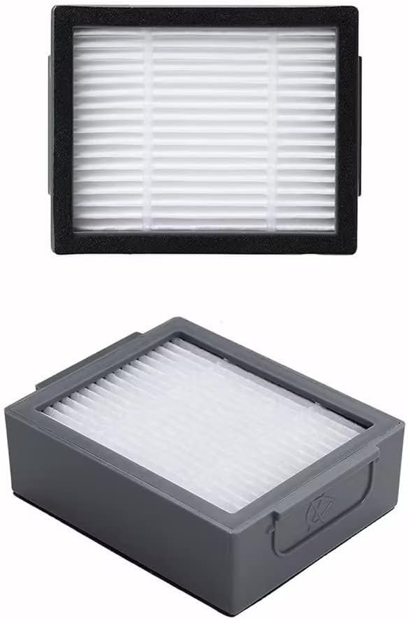 Replacement Parts Compatible with iRobot Roomba I, E & J Series i7 i7+ j6+ j7 j7+ i3 i3+ i4 i4+ i6 i6+ i8 i8+ /Plus, 2 Set Rubber Brushes, 6 HEPA Filters, 6 Side Brushes, 6 Vacuum Bags