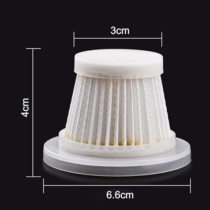 Vacuum Cleaner With Washable Filter Cartridge Replacement Set For Common Models, Strong Suction For Home