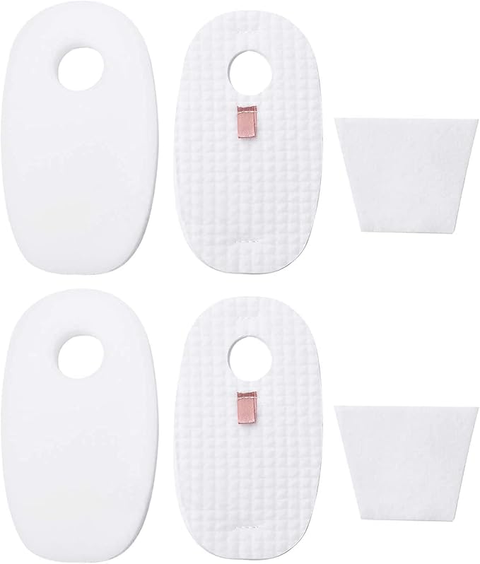 2 Pack Filters for Shark Rocket DeluxePro TruePet HV319Q, HV320, HV320W, HV320C, HV321, HV322, HV322Q HV325, HV324Q, UV330, UV422, UV425CCO Vacuum, Replacement Parts # 1080FTV320 & 1084FTV320