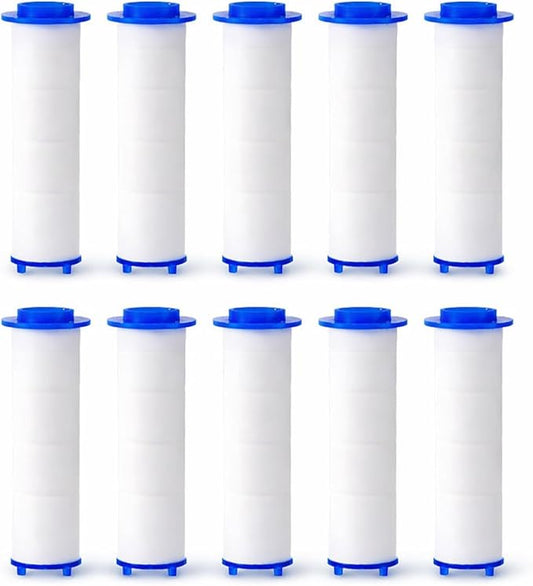 Ion Drops Shower Head Filters PP Cotton Replacement Cartridge, 3.3 Inch Filter Drivese, Water Filter Core Cotton (D10)