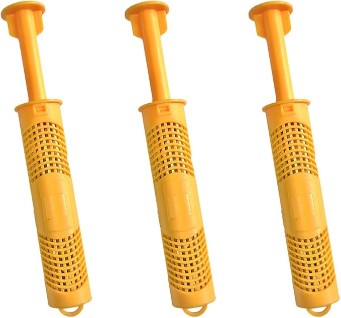 Hot Tub Ag+ Silver Ion Cartridge, Spa Mineral Ion Cartridge Sticks, Provide Clean and Clear Water for 12 Consecutive Months, Suitable for Most Hot Tubs(Yellow3packs)