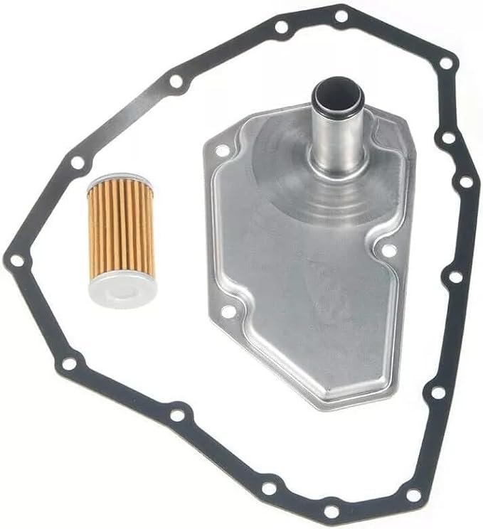 Transmission Filter Oil Pan Gasket Kit Fits for Nissan, 2014-2019 Versa Note; 2012-2019 Versa; 2013-2019 Sentra, Replaces 31728-3JX0A, 31728-3JX0B, 31728-04X0B, 2824A021