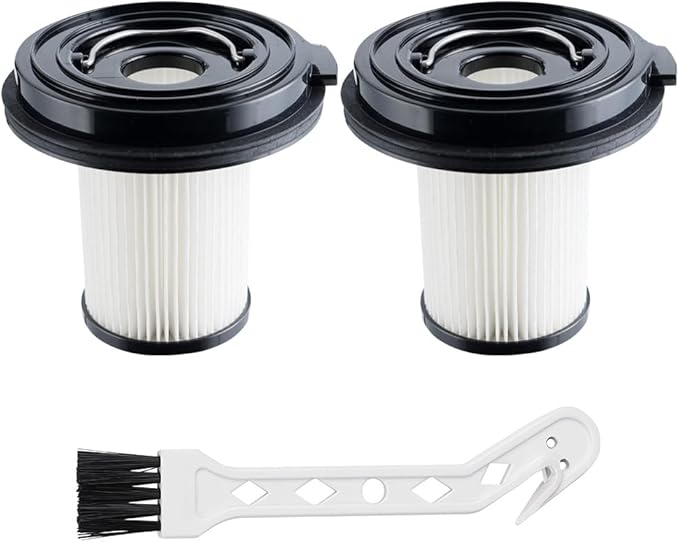 Pleated Filter Replacement Compatible with Bissell Cleanview XR 200W 300W Pet Stick Vacuum Cleaner 3789U 3797V 3789X, Compare to Part #1638010, 2 Pack