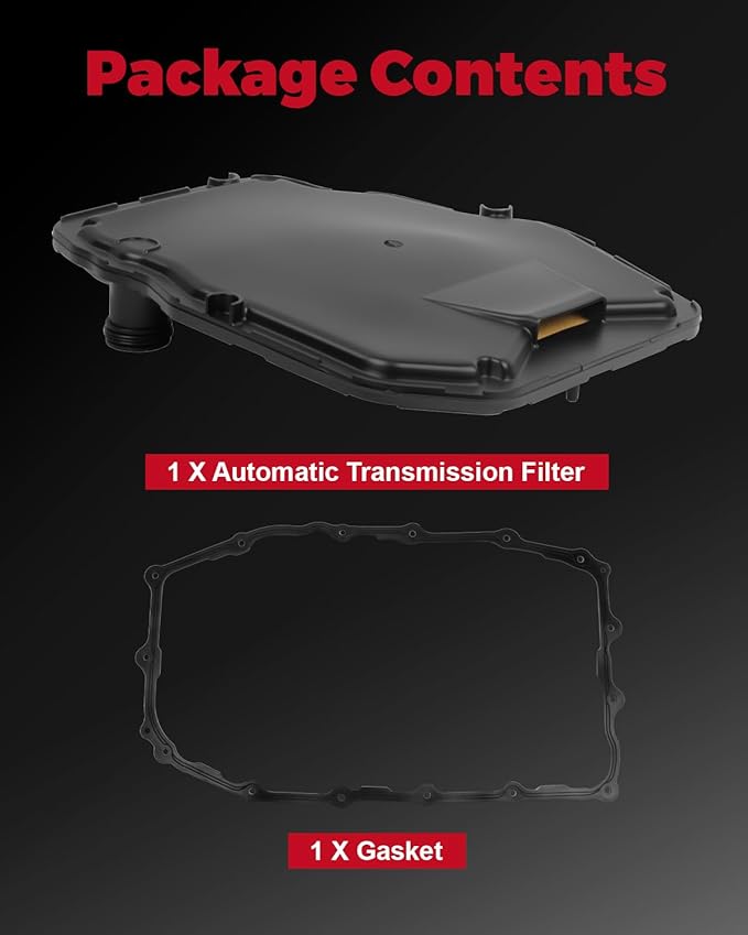TF922 Automatic Transmission Fluid Filter Compatible with ATS CT4 CT6 CTS ESCALADE |CHEVROLET EXPRESS 2500 EXPRESS 3500 SILVERADO 1500|CANYON SAVANA SIERRA 1500 YUKONXL 24268875, 24274402