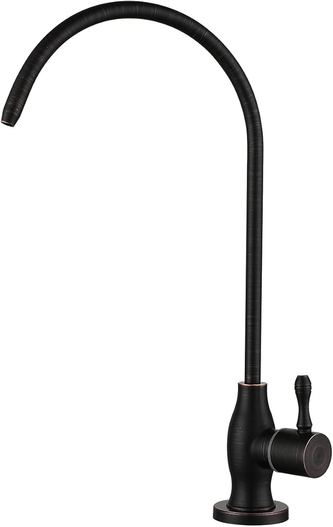 Drinking Water Faucet, RO Faucet, for Under Sink Water Filter System Kitchen Reverse Osmosis, Oil Rubbed Bronze