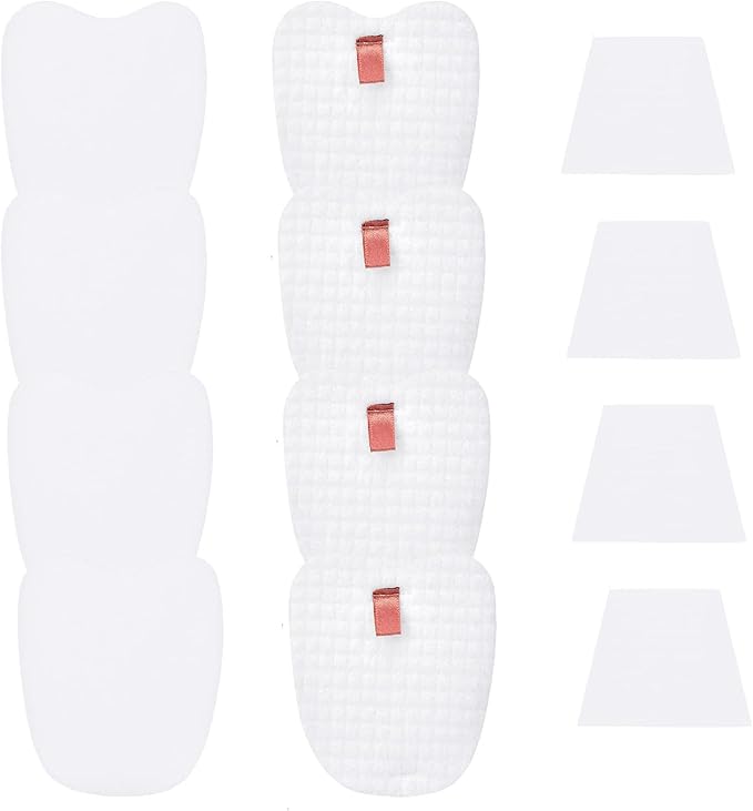 Replacement Filters for Shark Rocket Vacuum HV345 HV343AMZ HV371 ZS350 ZS351 ZS352 HV320 HV321 HV322, Foam&Felt Filters & Post-Filters, Part # XPMFK320&1084FTV320(4-pack)