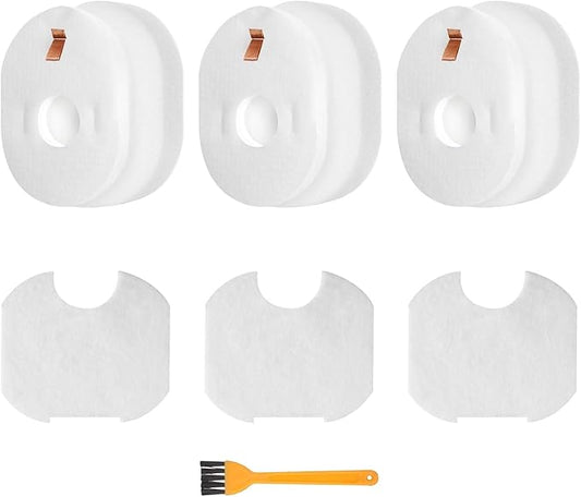 Shark Rocket Vacuum Filter Replacement – 9 Pack (3 Kits) Foam + Pre-Motor & Post-Motor Felt Filters – Compatible with HV300, HV301, HV302, HV305, UV450 (Not for HV320/HV380)