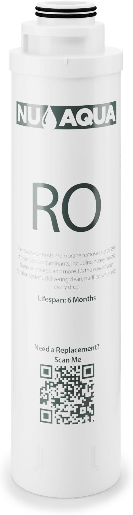 NU Aqua Countertop Reverse Osmosis System Replacement Water Filter - RO Membrane - Filtration Pack