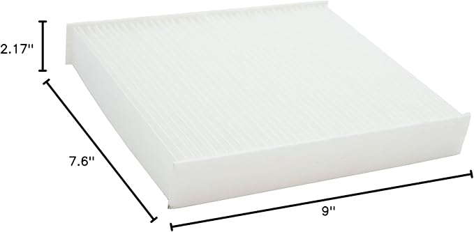 ECOGARD XC10488 Cabin Air Filter Fits 2015-2022 Ram ProMaster City, 2017-2020 Dodge Neon