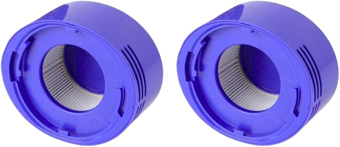 Nispira True HEPA Vacuum Filters Replacement Kit Compatible with Dyson V7 V8 Animal and Absolute Vacuum, Compare to Part #967478-01, 2 Packs