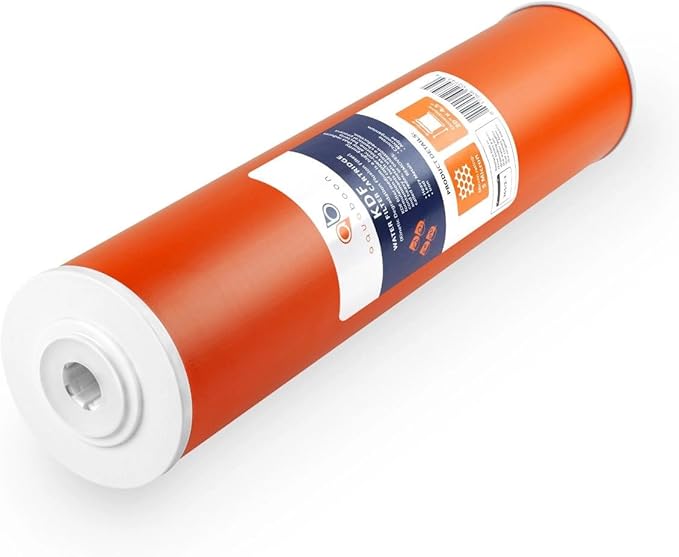 Aquaboon 5 Micron 20 x 4.5 Whole House Water Filter Replacement Cartridge KDF for 1-Stage Water Filtration System 1 Pack