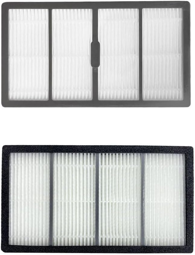 Replacement Parts Fit for iRobot Roomba s9 (9150) s9+ (9550) s Series Wi-Fi Connected Robot Vacuum Kits (2 Rubber Brushes, 4 Filters, 6 Side Brushes)