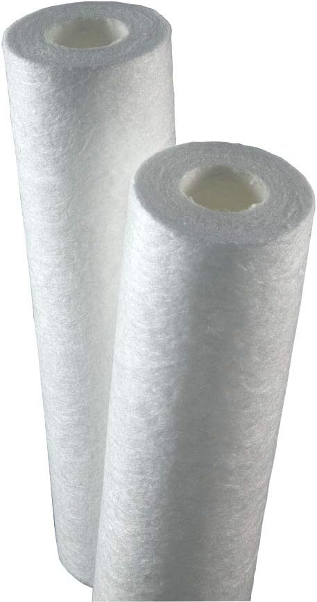 Culligan P5 Whole House Water Filter - Premium Water Filter Reduces Sediment, Dirt & Scale Particles for Clean Drinking Water - 8,000 Gallons, Value 4-Pack, White