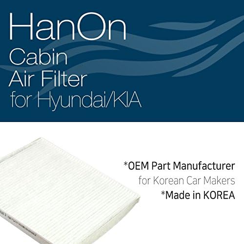 Kia 97133-B2000 Cabin Air Filter, 20.7 cm x 16.5 cm x 2.5 cm