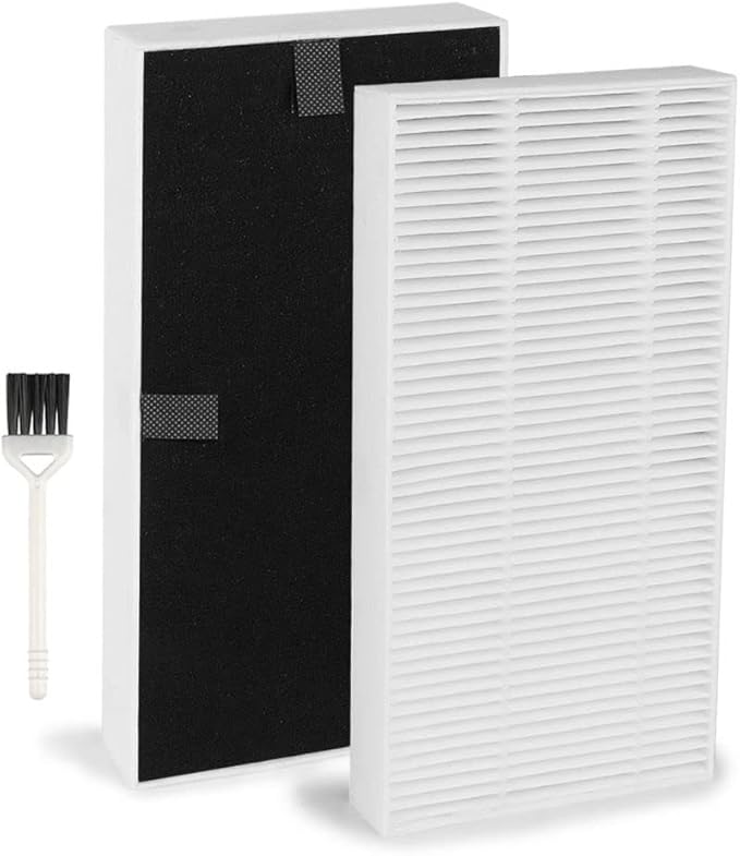 Filter for Febreze FRF102B, for Honeywell U Filter Clean Replacement with Odor Reducing Prefilter 2 Pack