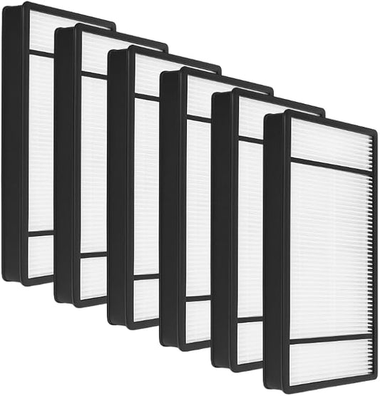 Nispira HRF-H2 HHT055 HPA150 Replacement Filter H for Honeywell Air Purifier Model HPA050, HPA060, HPA160, HHT155, 6 Packs