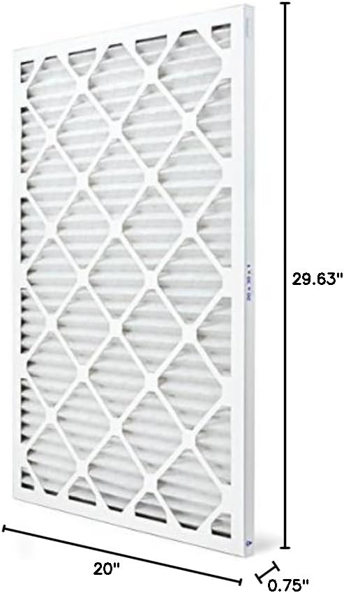 AIRx Filters 20x30x1 Air Filter MERV 11 Pleated HVAC AC Furnace Air Filter, Allergy 6-Pack, Made in the USA