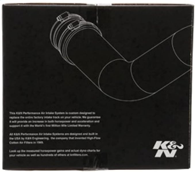 K&N Cold Air Intake System: High-Flow Air Filter, Increase Performance & Acceleration: Compatible with 2010-2012 Hyundai: Genesis Coupe, 69-5302TTK