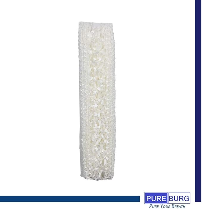 PUREBURG HFT600 Replacement Humidifier Wick Filters Compatible with Honeywell HFT600 Fits HEV615 and HEV620 Series Top Fill Tower humidifier,Filter T, 4-Pack