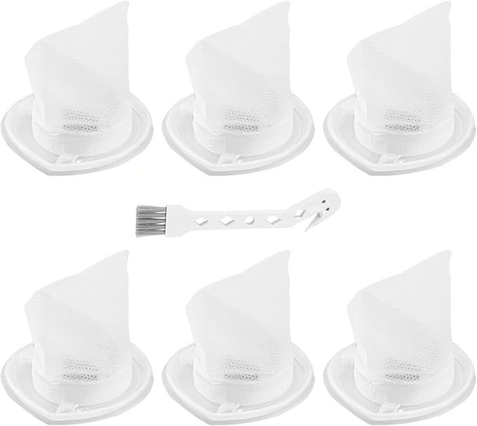 Improvedhand EVF100 Filter Replacement Compatible with Black & Decker Hand Vacuum HNV220B HNV115J HNV215B HNV115B 90590689 Series Cleaners, 6 Pack