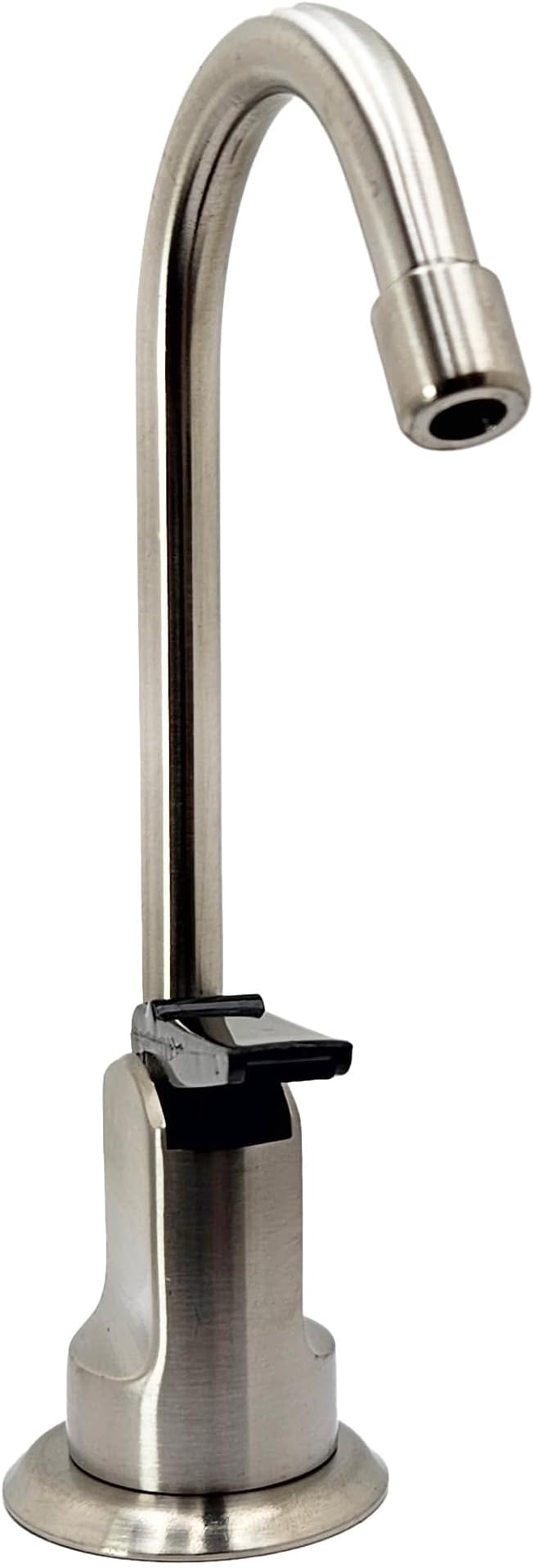 Westbrass D203-NL-07 6" Touch-Flo Style Pure Cold Water Dispenser Faucet, 1 Pack, Satin Nickel