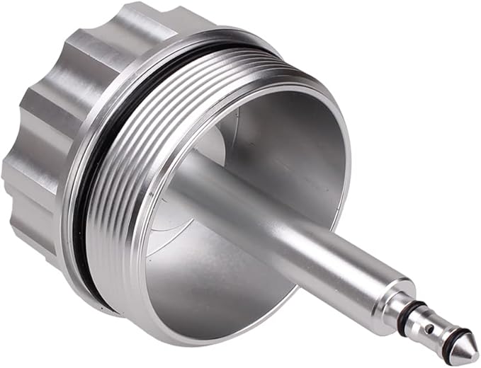 BARTOO Aluminum Oil Filter Housing Cover Cap Compatible with BMW 323 E36 323i / 328i, E46 328i, E39 523i / 528i