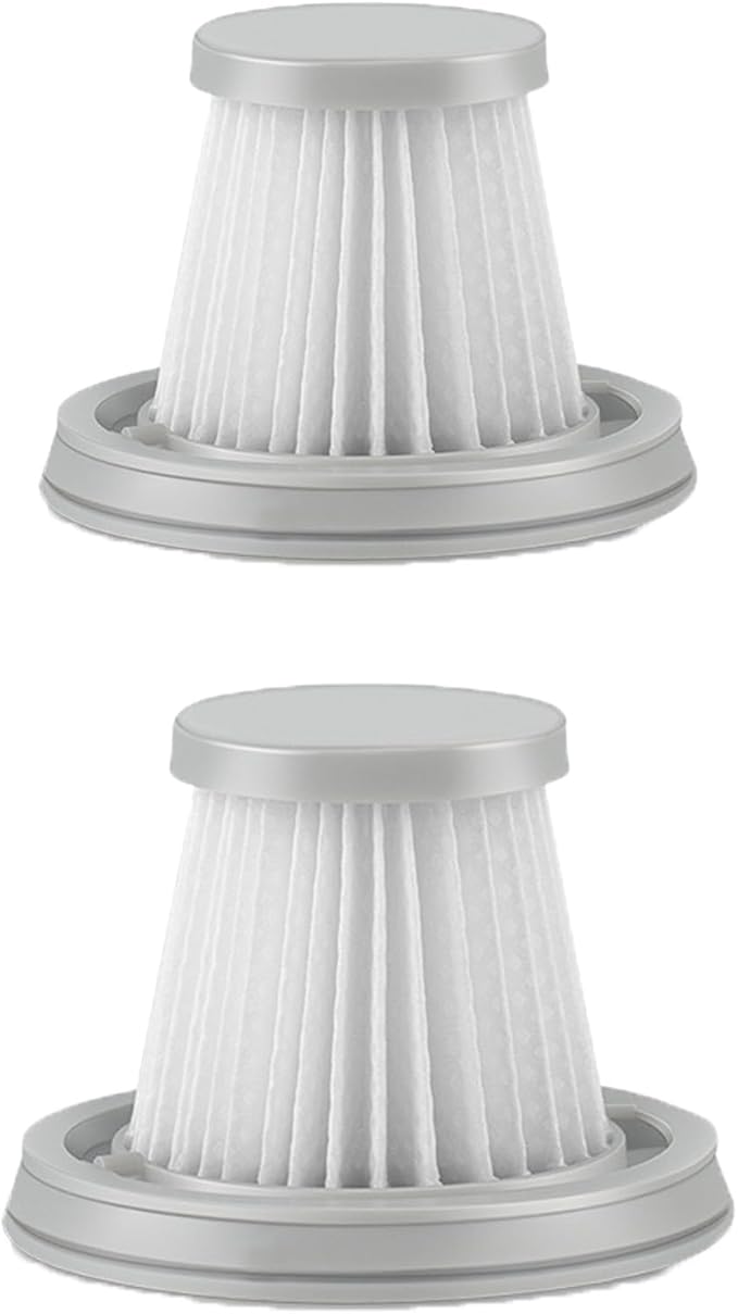 Pack of 2 Replacement Washable Filter Element Suitable for XIAOMI,Compatible with MIJIA Handy Vacuum Cleaner Home Car Mini Vacuum Cleaner Accessories HEPA Filter