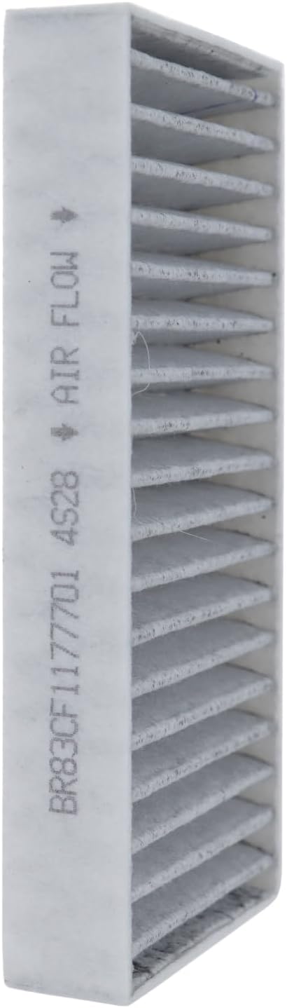 Cabin Air Filter with Activated Carbon, Compatible with ACF043 Wrangler (2011-2018), Wrangler JK (2018), Premium Cabin Filter, Pack of 2 CF11777