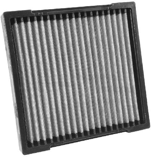 K&N LIFETIME Cabin Air Filter: Premium, Washable, Clean Air for your Cabin: Compatible with 2009-2025 Acura/Honda: MDX, RDX, TLX, Accord, Civic, SI, Type R, CR-V, Odyssey, VF2033