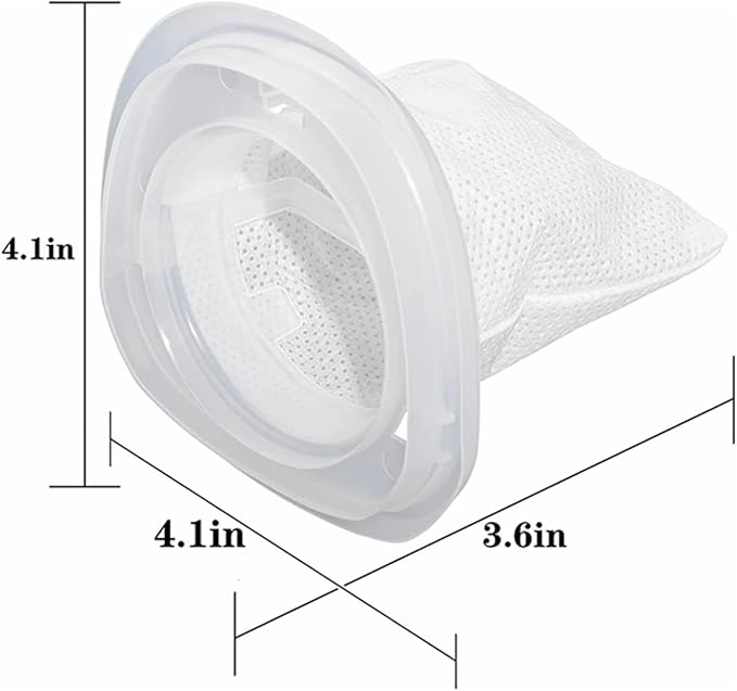 6 Pack HNVCF10 Vacuum Filter Compatible with Black+Decker Dustbuster Handheld Vacuum, HNVC215B10,HNVC220BCZ01,HNVC215BW52, HNV215B12, HNVC115J06, HNVC115B22