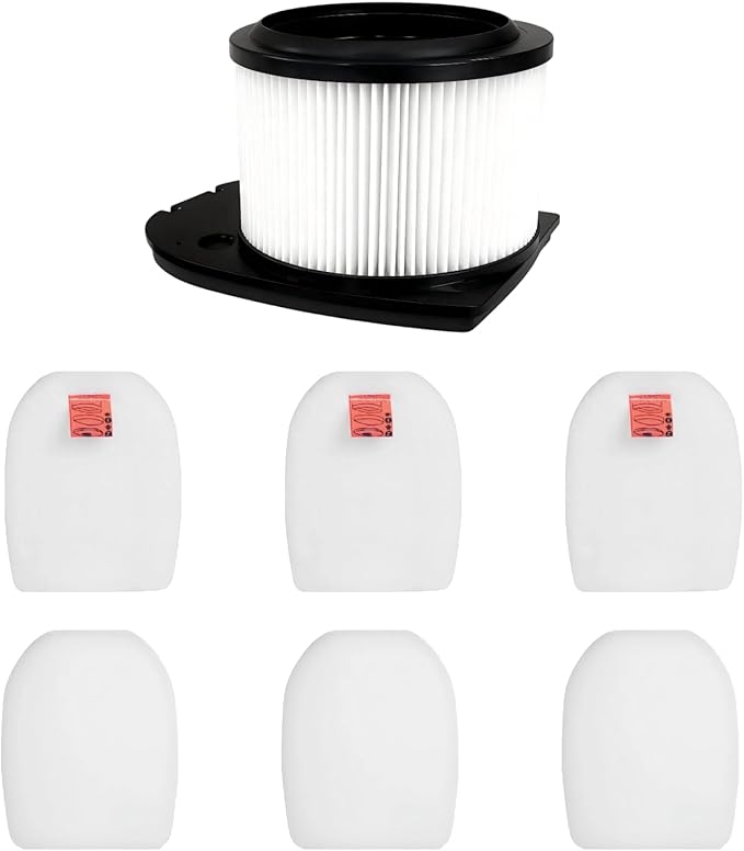 Vacuum Filters Replacement for Shark Shark IZ862H UZ865H Stratos IZ562H UZ565H IZ540H IZ840 IZ800 Pro Cordless Vacuum Part XPSMFIZ700 XFFKIZ700. Filters Perfect for Pet Hair, Dirt, Dust
