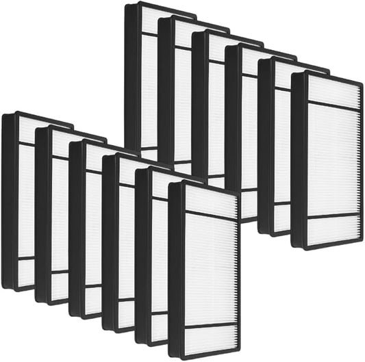 Nispira HRF-H2 HHT055 HPA150 Replacement Filter H for Honeywell Air Purifier Model HPA050, HPA060, HPA160, HHT155, 12 Packs