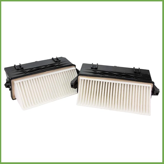 ECOGARD XA11843 Premium Engine Air Filter Fits 2012-2015 Mercedes-Benz ML350, 2013-2016 GL350, 2017 GLS350d, 2012-2013 S350, Left and Right