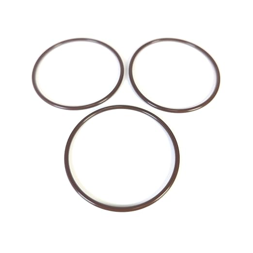 3PCS FKM Viton OR.01.40021 Engine Oil Filter Cover O-Ring Gasket 11428683168 for BMW N51 N52 N53 N54 N55 N20 S55