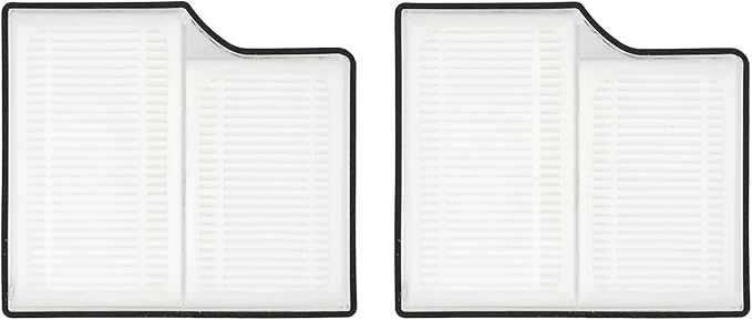 (2 Pack) Saros 10 Replacement HEPA Filters Compatible with Roborock Saros 10 Robot Vacuum Cleaner, Filter Kit, Filters Accessories Kit.